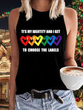 Women's Pride Month Printed Tank Top
