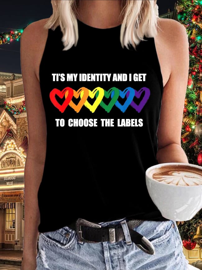 Women's Pride Month Printed Tank Top