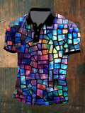 Men's Pride Month Print Polo Shirt