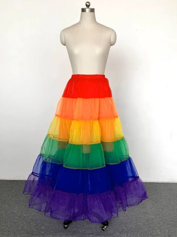 Rainbow Gay LGBTQ Puff Skirt