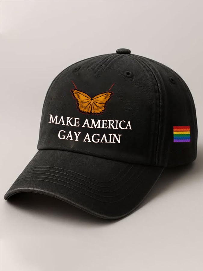 Make America Gay Again Printed Baseball Cap