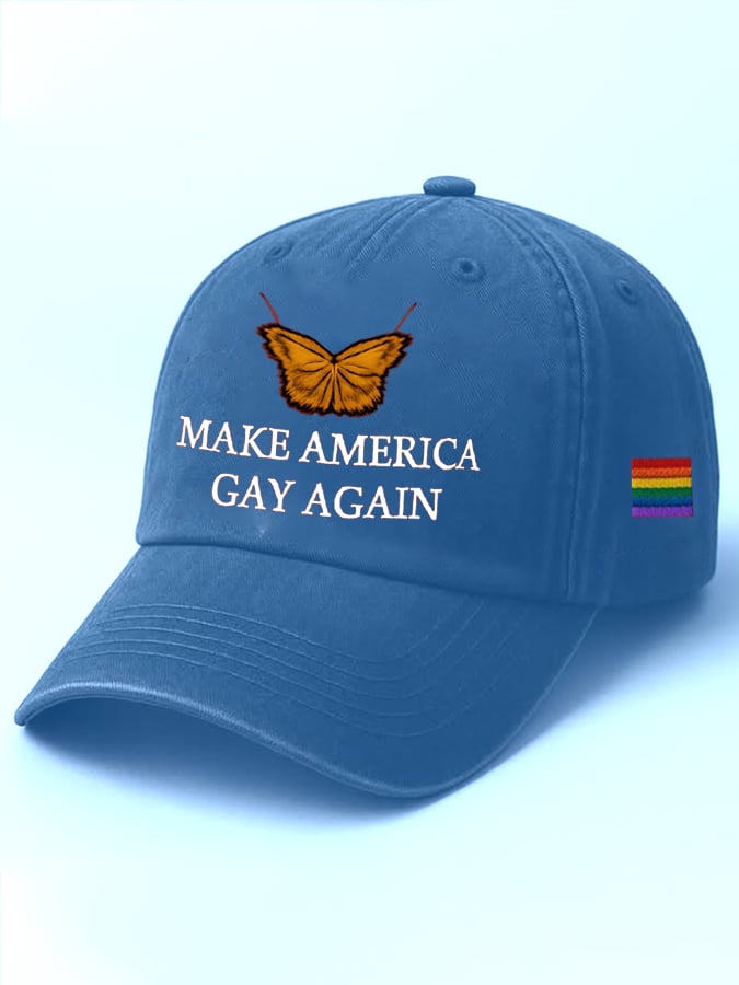 Make America Gay Again Printed Baseball Cap