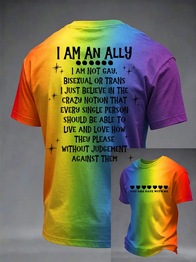 Men's LGBT Short-Sleeve Shirt