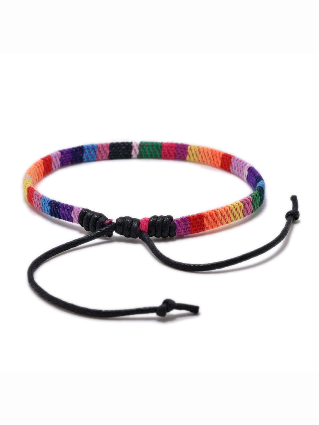 Rainbow Braided Bracelet