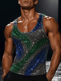 Men's Sleeveless Printed Tank Top