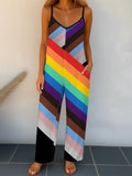 Women's LGBT Printed Jumpsuit