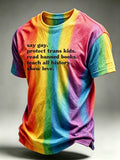 Men's Be Gay Do Crime Frog Pride Tie Dye Shirts