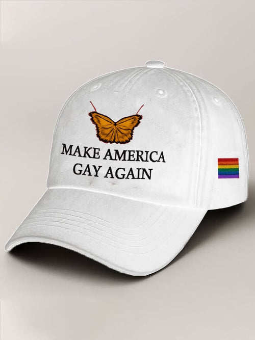 Make America Gay Again Printed Baseball Cap