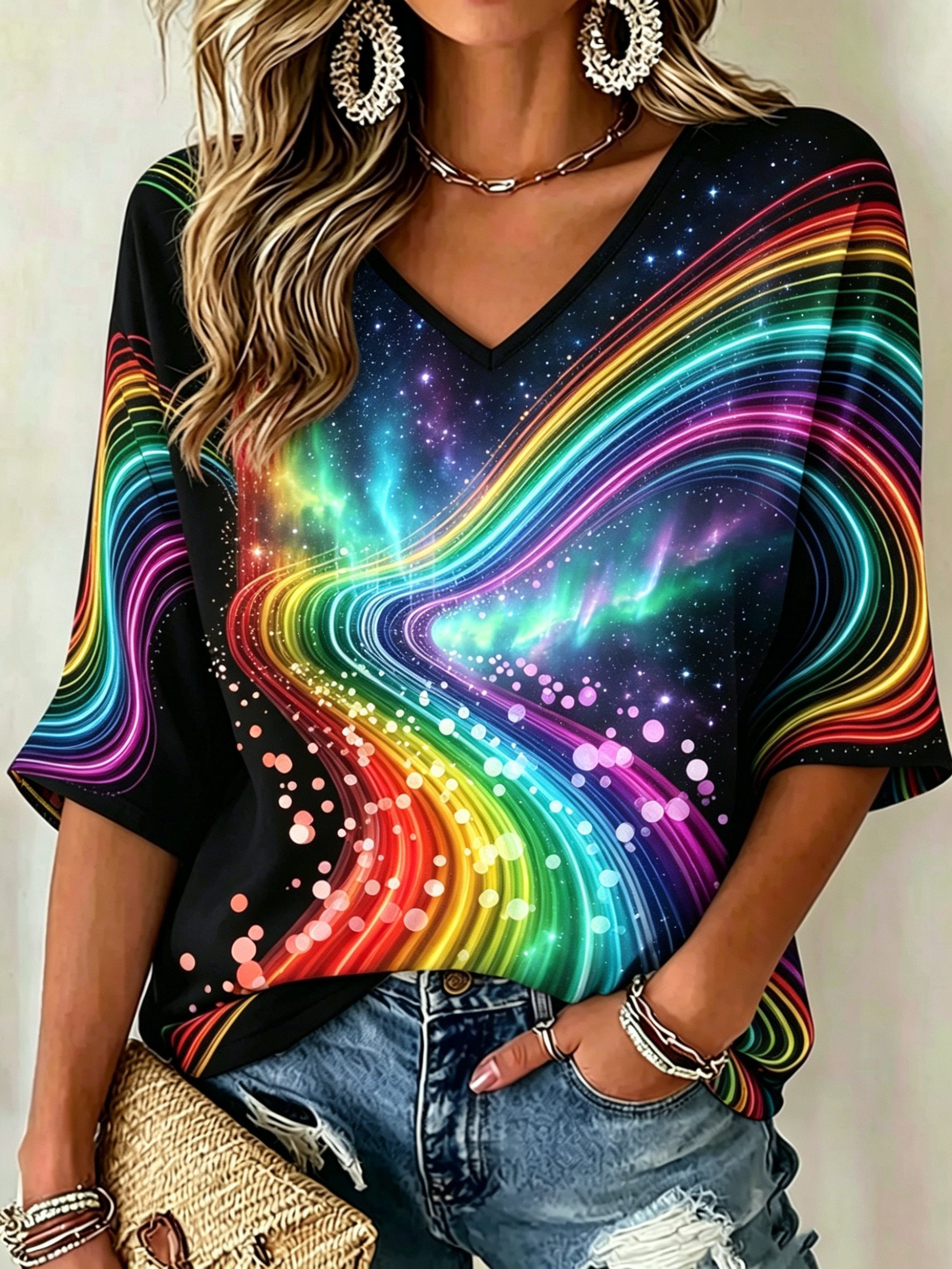 Women's Retro LGBT Printed T-Shirt