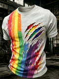 Men's Pride Month Graphic Crewneck Top