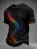 Men's Pride Month Printed Crew Neck T-Shirt