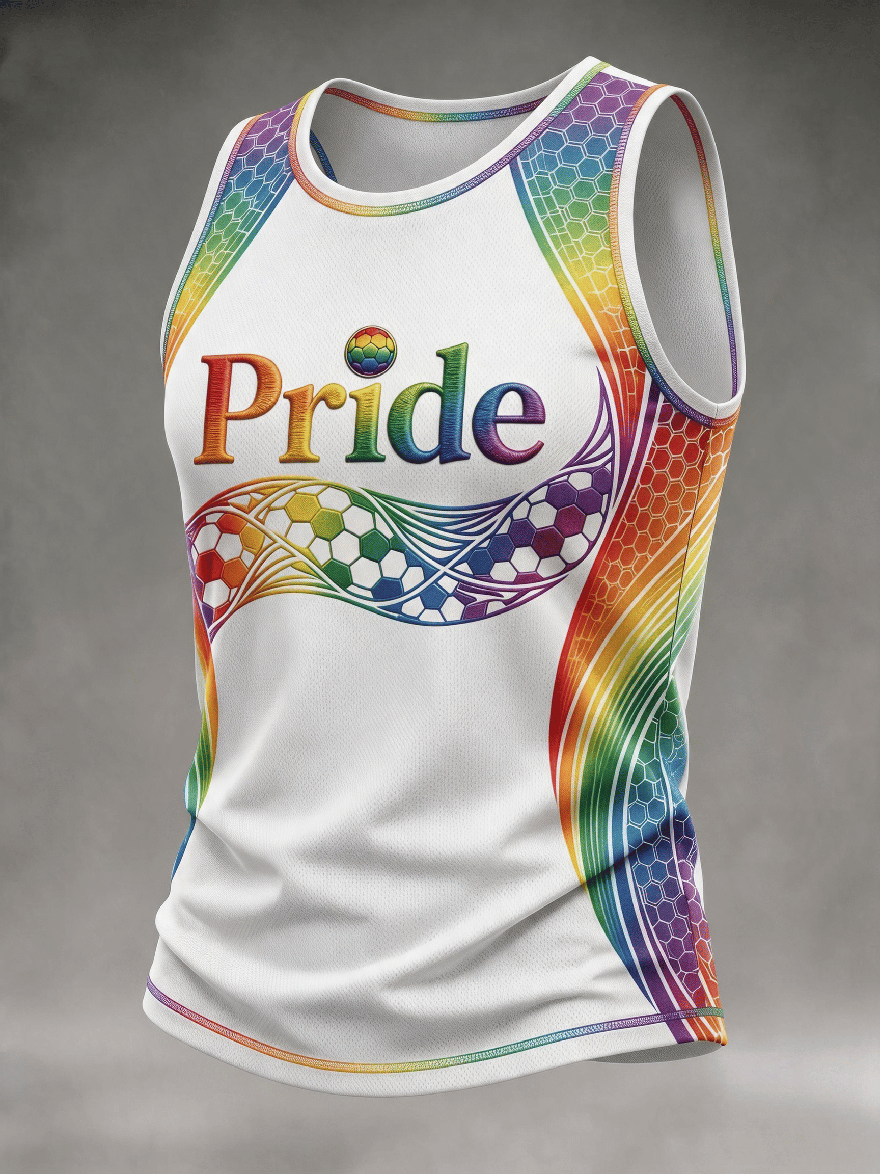 Men's Sleeveless Printed Tank Top