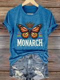 Women's  Monarch Printed T-Shirts