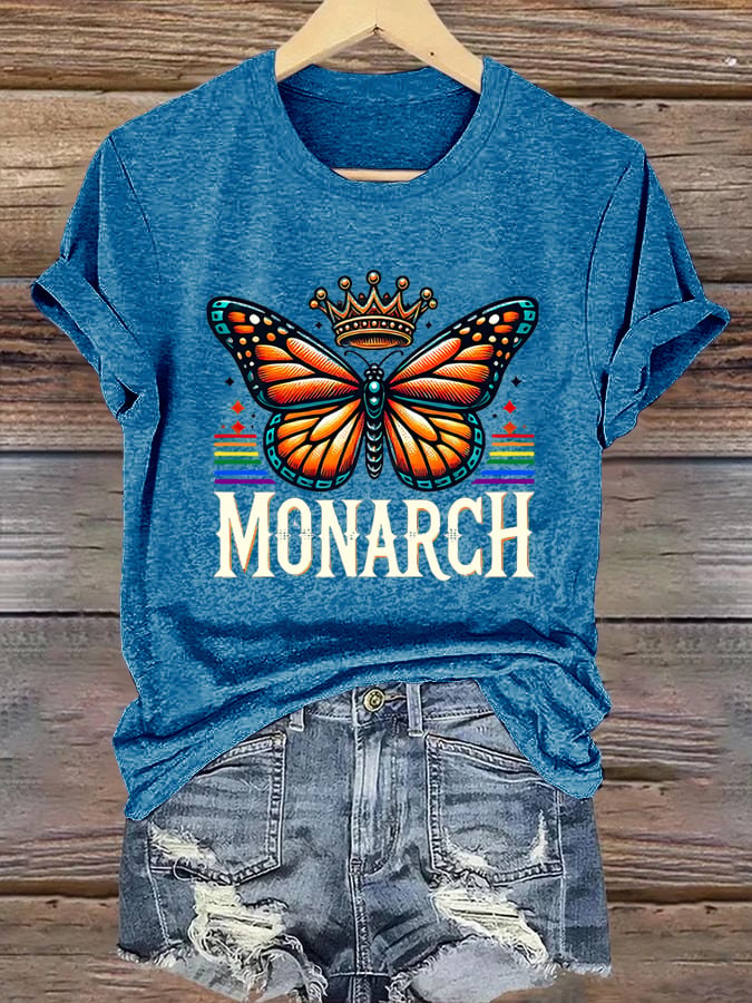 Women's  Monarch Printed T-Shirts