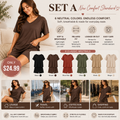 Effortless Summer Lounge Set Oversized Tee + Biker Shorts