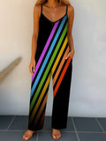 Women's LGBT Printed Jumpsuit