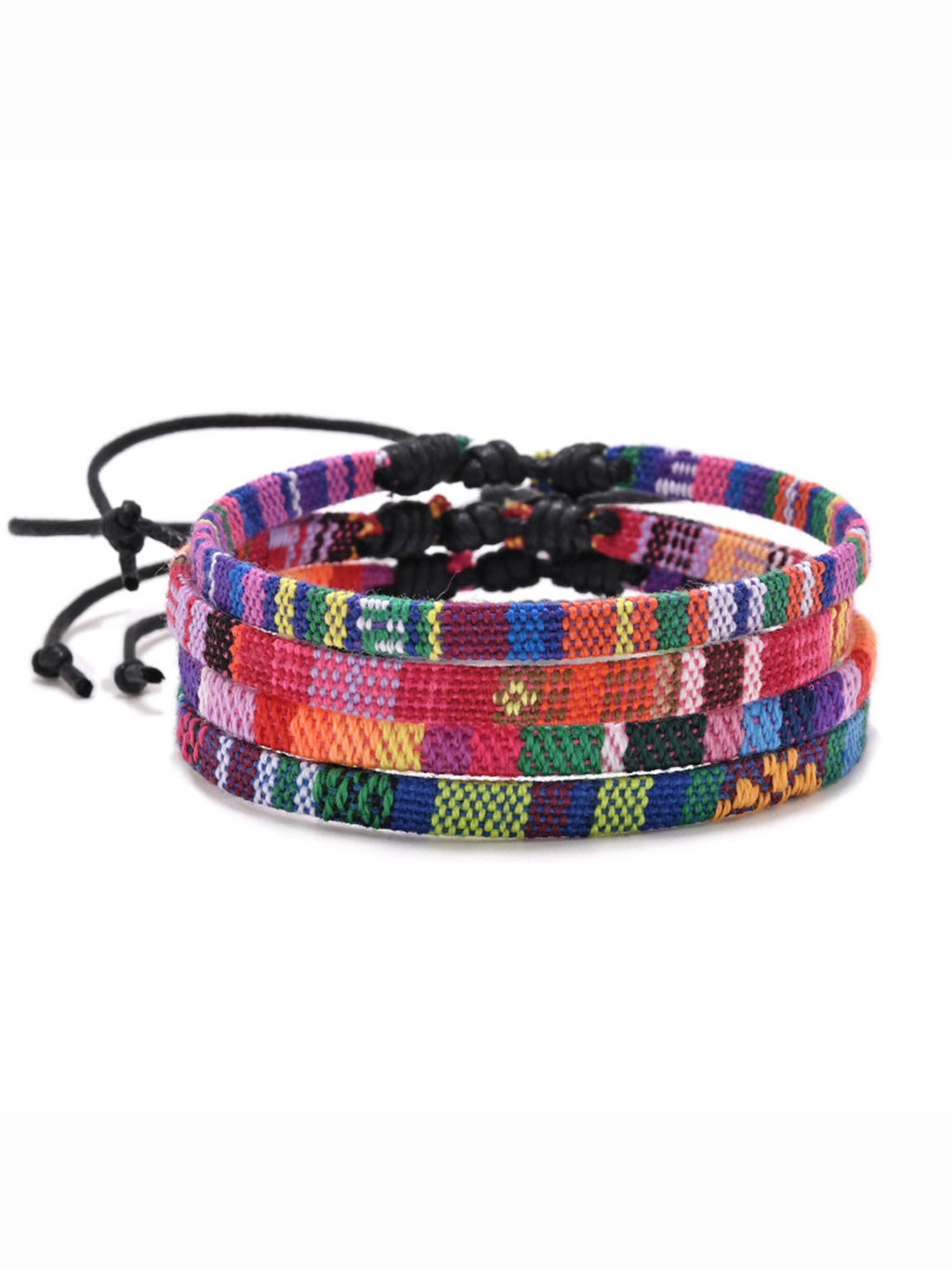 Rainbow Braided Bracelet