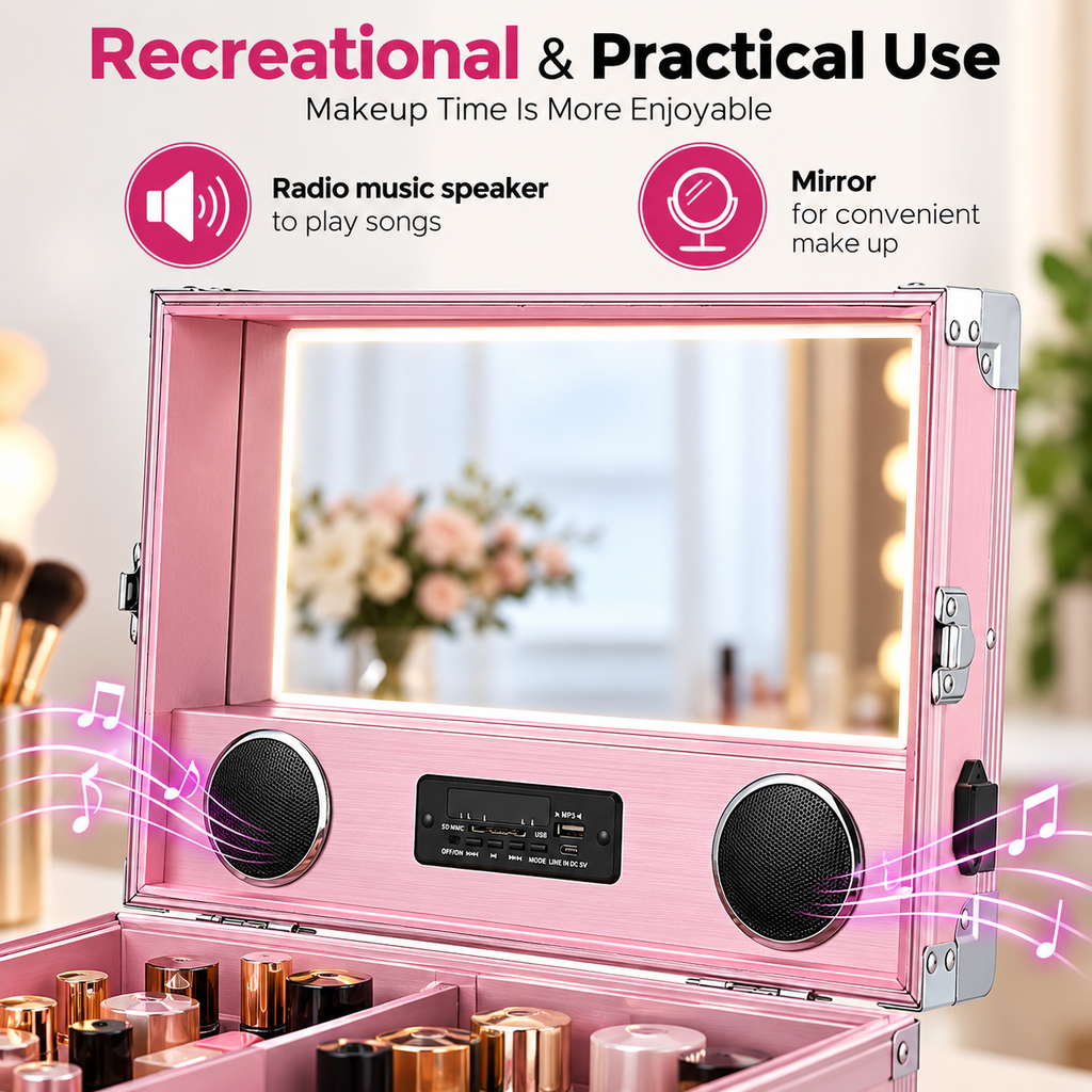 Rolling Manicure Table Makeup Station!