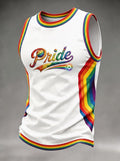 Men's Sleeveless Printed Tank Top