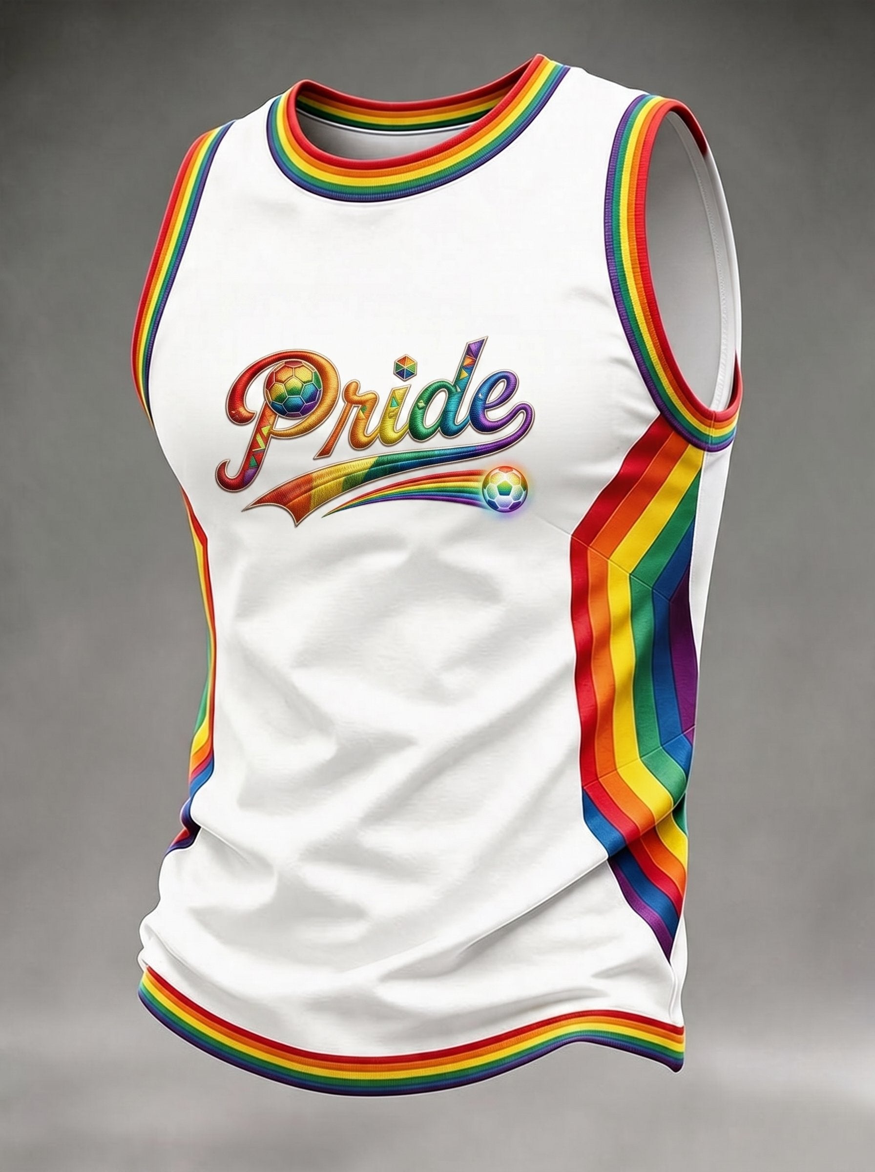 Men's Sleeveless Printed Tank Top