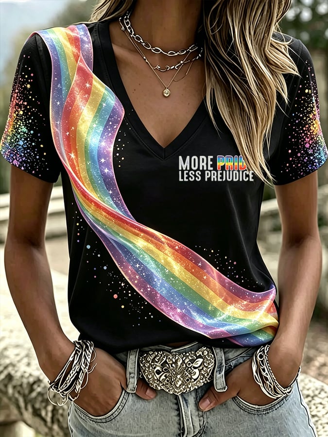 Women's More Pride Less Prejudice Print T-Shirt