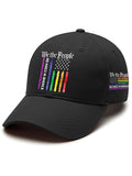 Retro We The People No Kings In America Print Baseball Cap