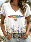 Lesbian Pride Month Graphic Casual T-Shirt