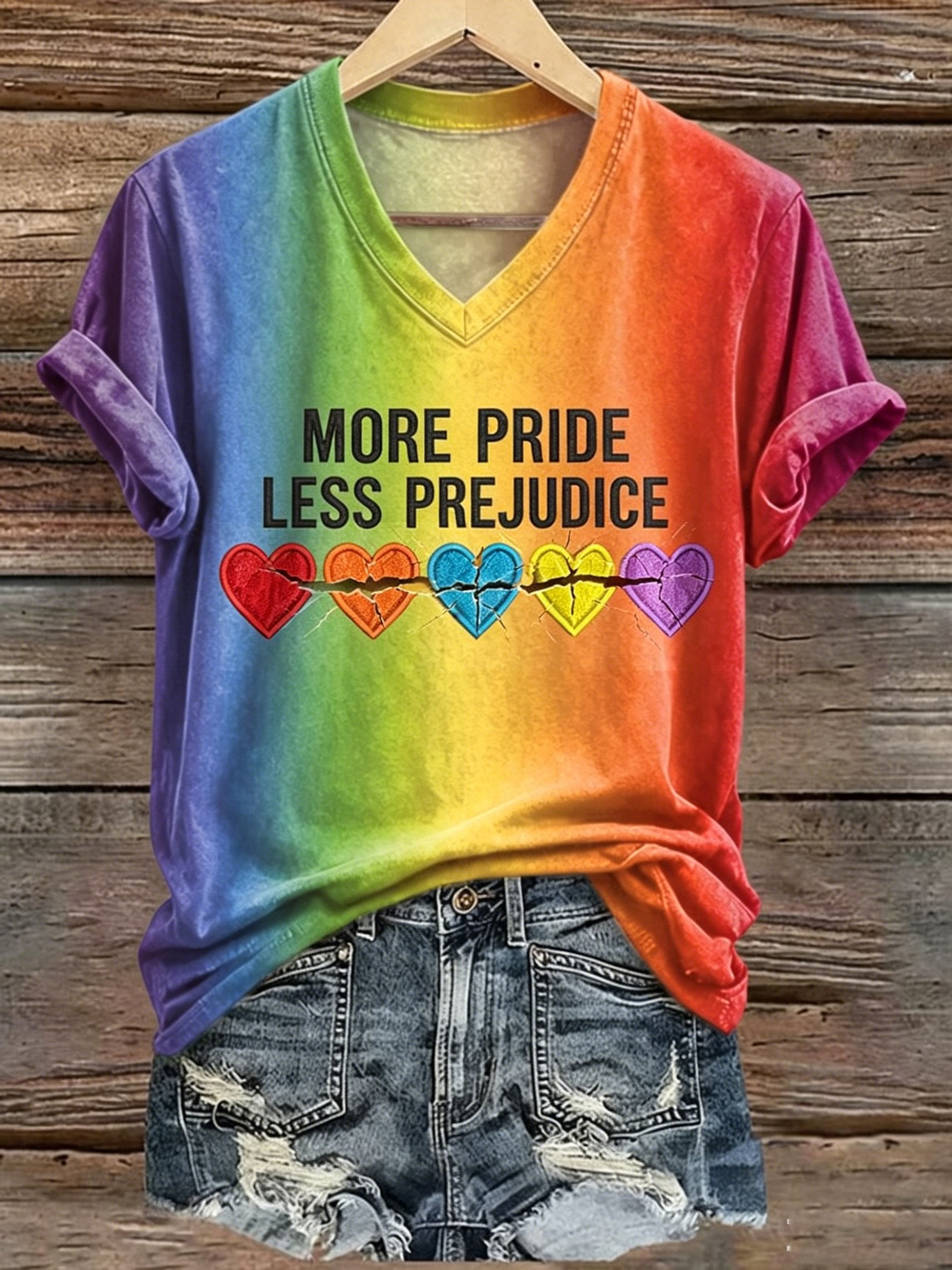 Women's LGBT Print T-shirt