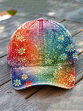 Unisex Gay Pride Print Casual Hat
