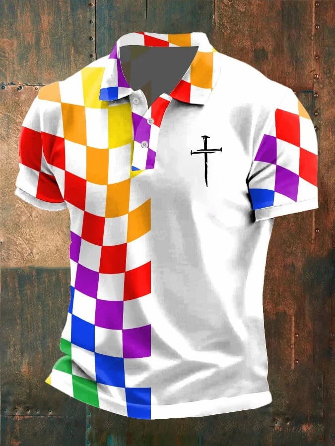 Men's Fashion Casual Gay Fashion Polo