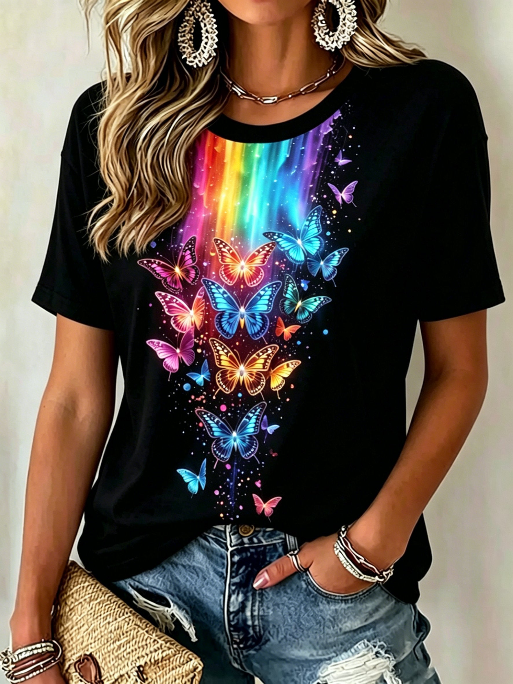 Women's Retro LGBT Printed T-Shirt