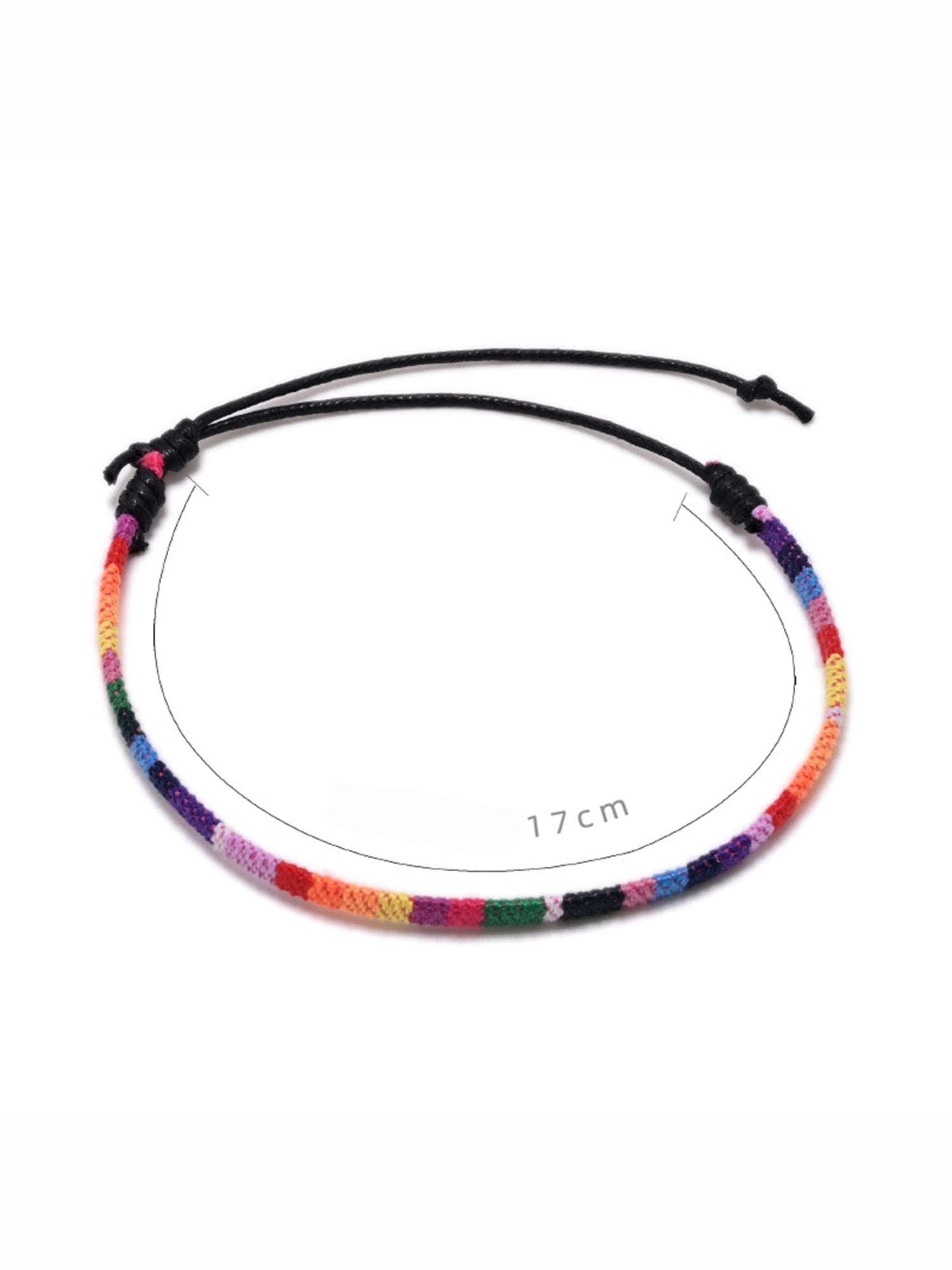 Rainbow Braided Bracelet
