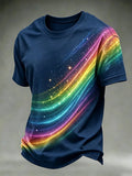 Men's Retro LGBT  Print Casual T-Shirt